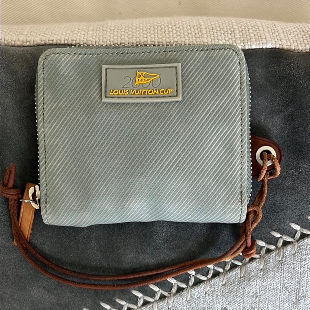Louis Vuitton Cup 2000 zippy coin purse.